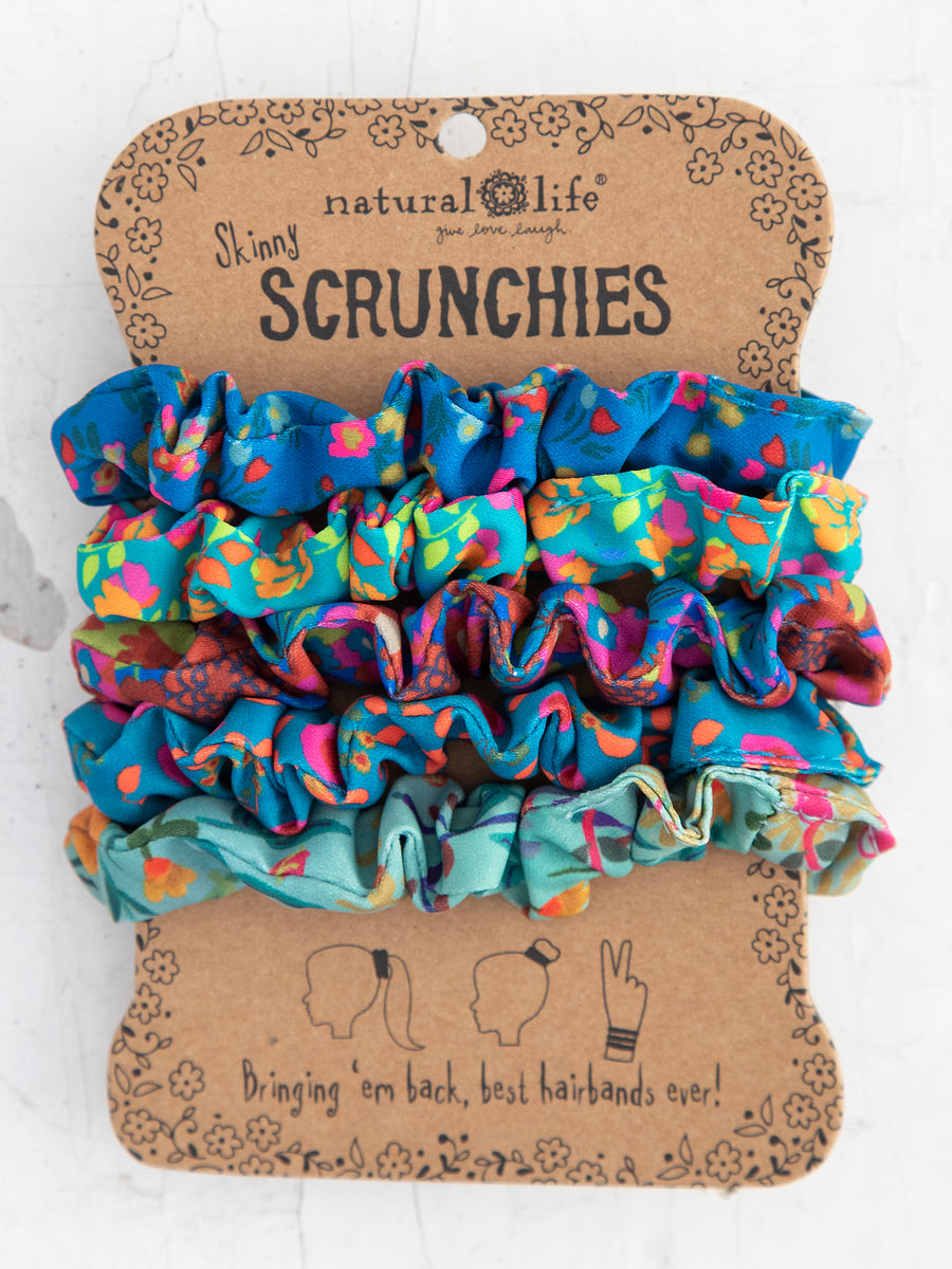 Refried Apparel Houston Texans Sustainable Upcycled 3-Pack Scrunchie Set