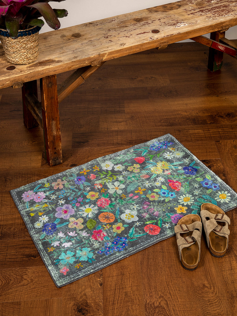 Chenille Rug, 2' x 3' - Wildflower – Natural Life