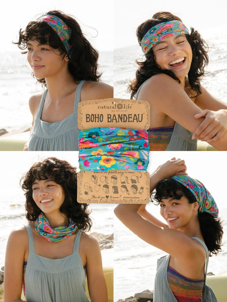 Shop Colorful Boho Bandeau Headbands & Tube Tops - Natural Life