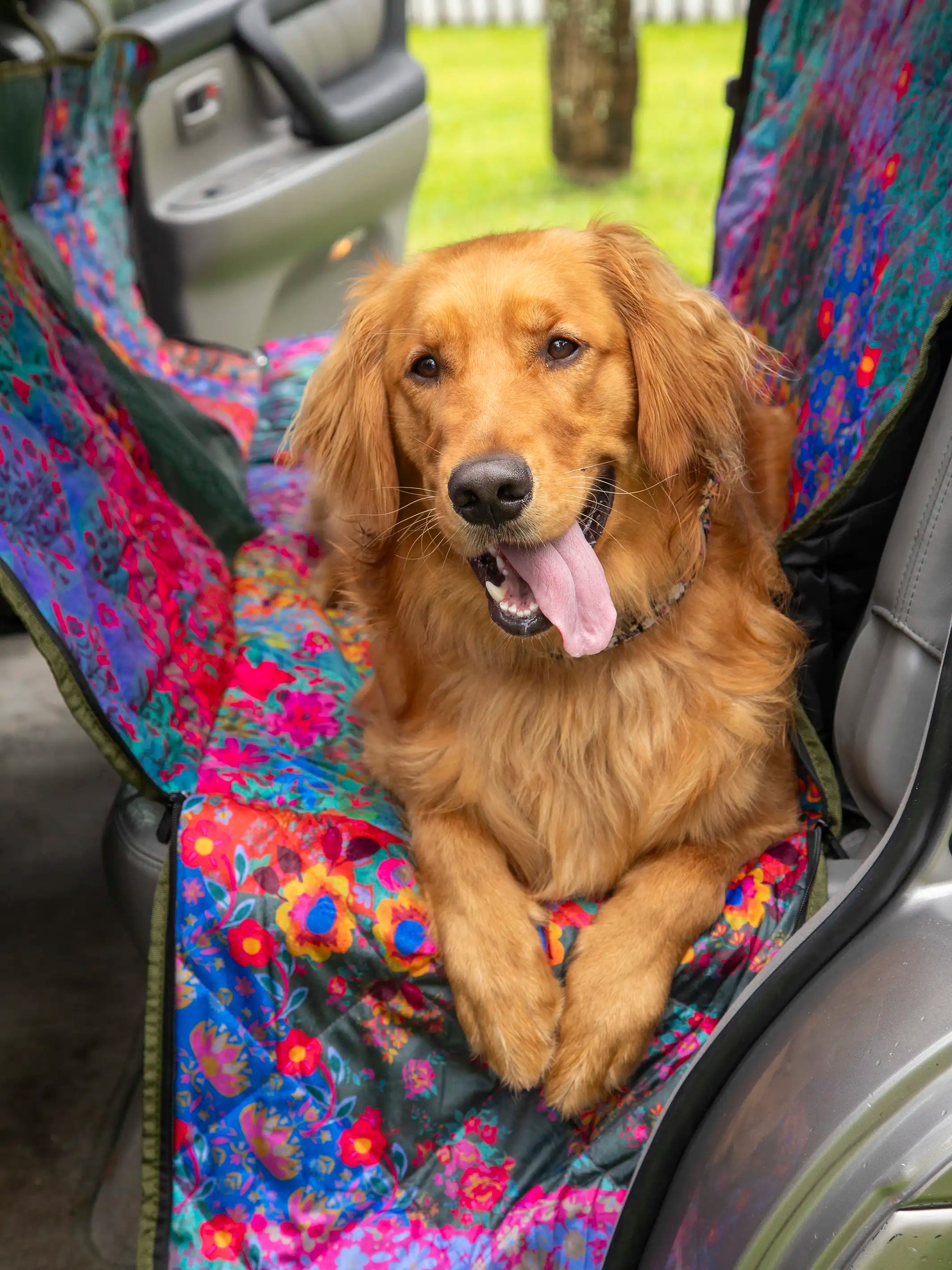 Back Car Seat Cover - Patchwork – Natural Life