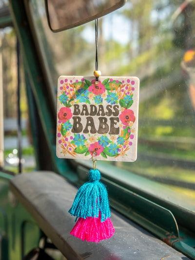 Car Air Freshener - Badass Babe-view 1