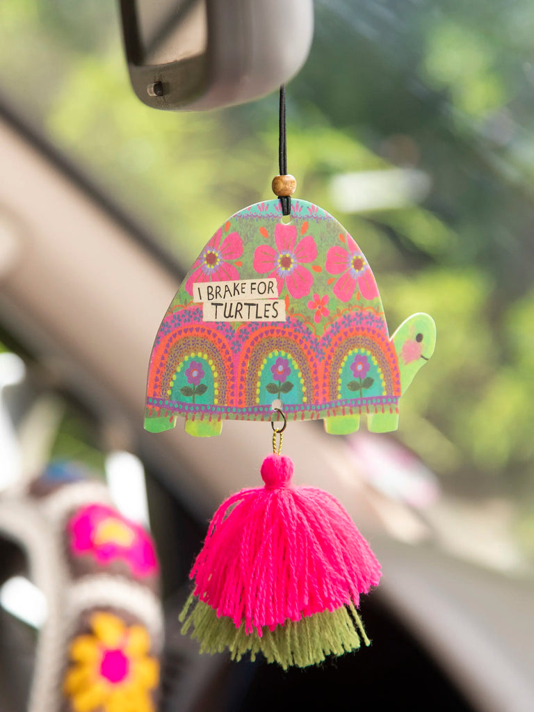 Car Air Freshener - I Brake For Turtles-view 1