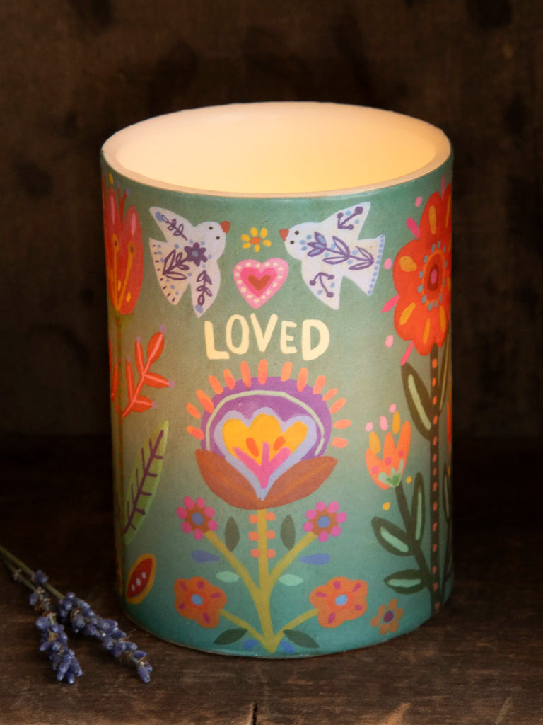 Flameless Candle - Loved-view 1