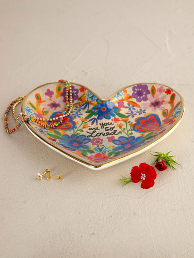 Shaped Ceramic Trinket Dish - You Are So Loved-view 2