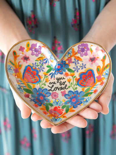 Shaped Ceramic Trinket Dish - You Are So Loved-view 1