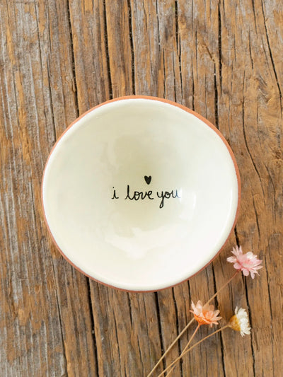 Tiny Trinket Dish - I Love You-view 1