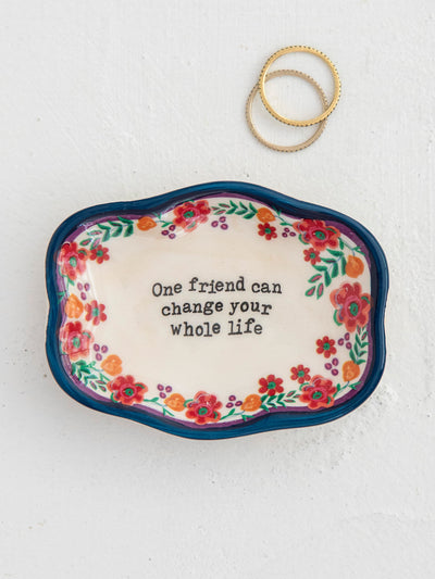 Artisan Trinket Dish|One Friend-view 1