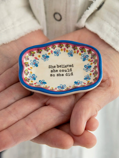 Artisan Trinket Dish|She Believed-view 2