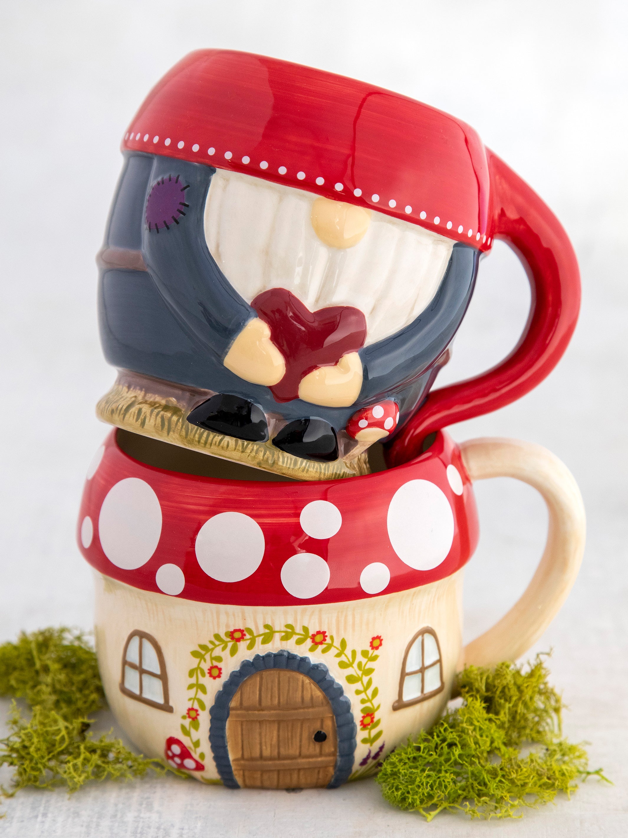 Artisan Mug Cup of Happy by Natural Life – Polka Dots Boutique