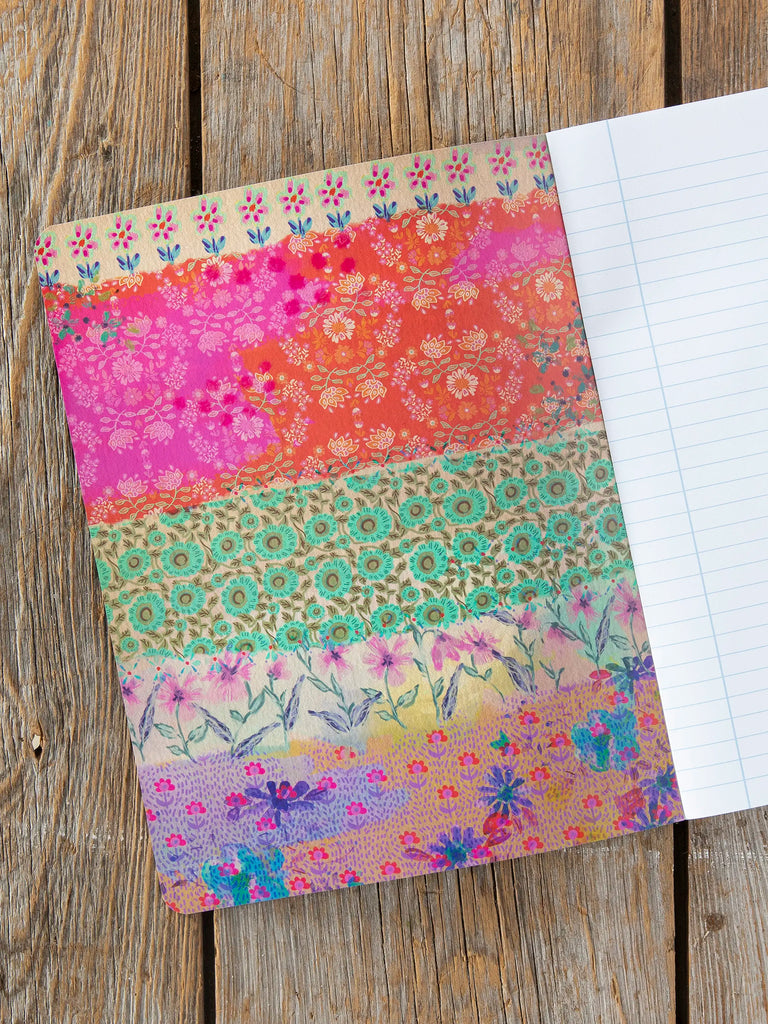 Composition Notebook - Pink Watercolor Patchwork-view 3