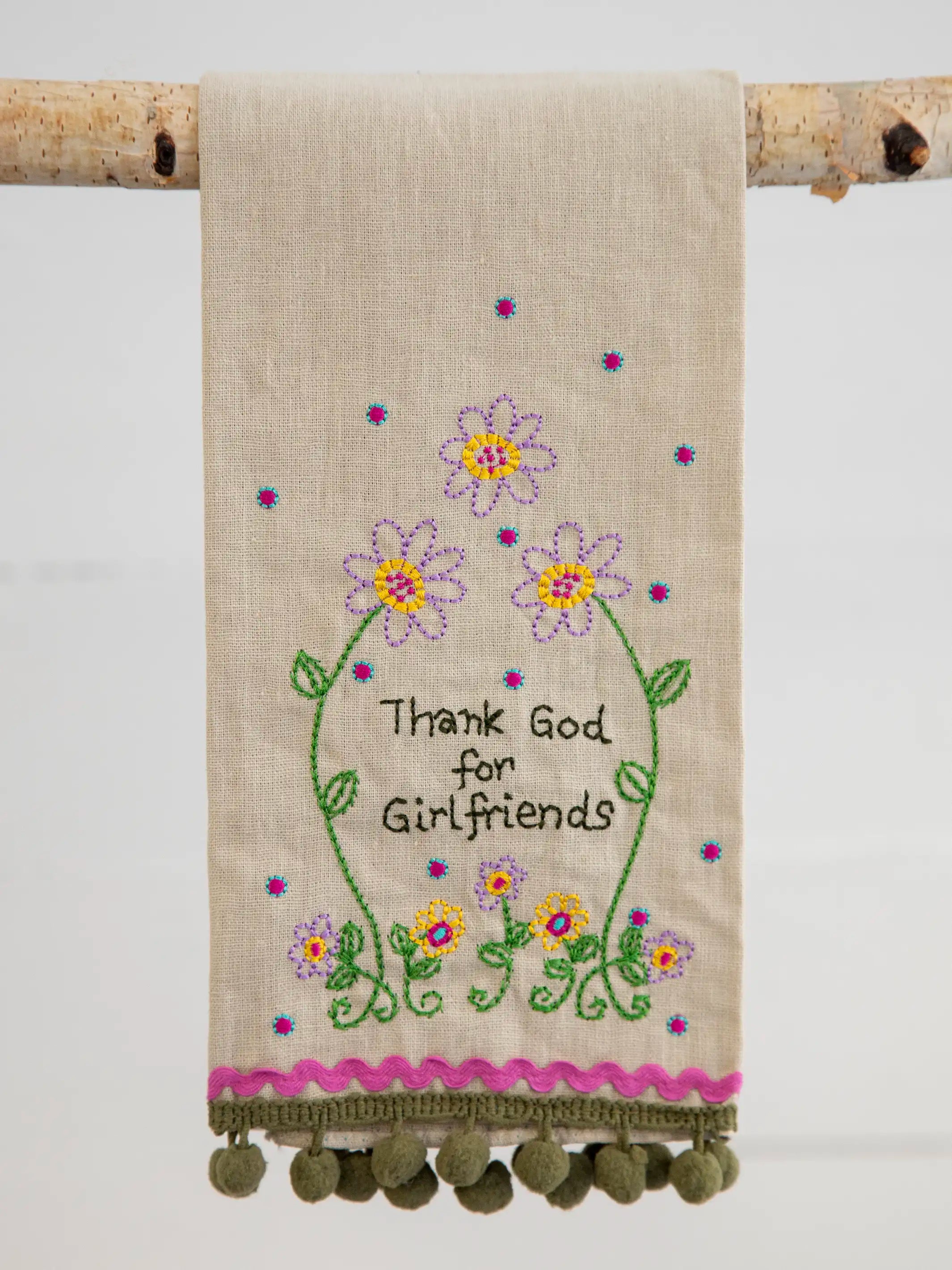 Te Amo Hand Towel Embroidered Hand Towels. Bathroom Towels