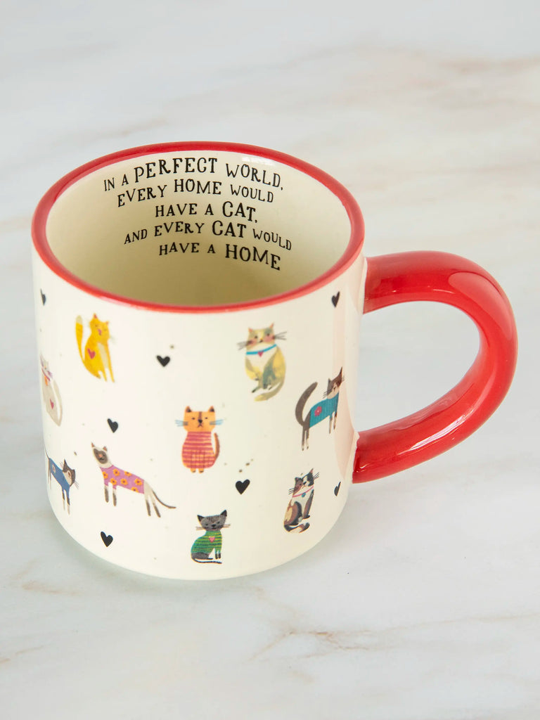 Bungalow Mug - Every Home Has A Cat-view 1