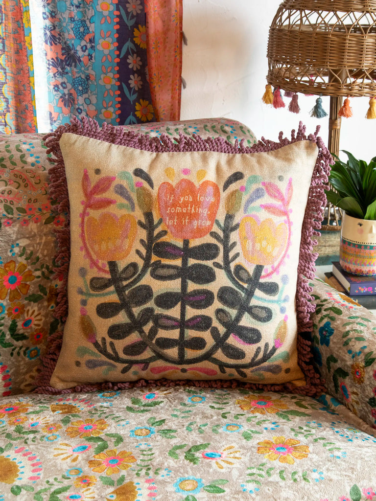 Bungalow Pillow - If You Love Something-view 2