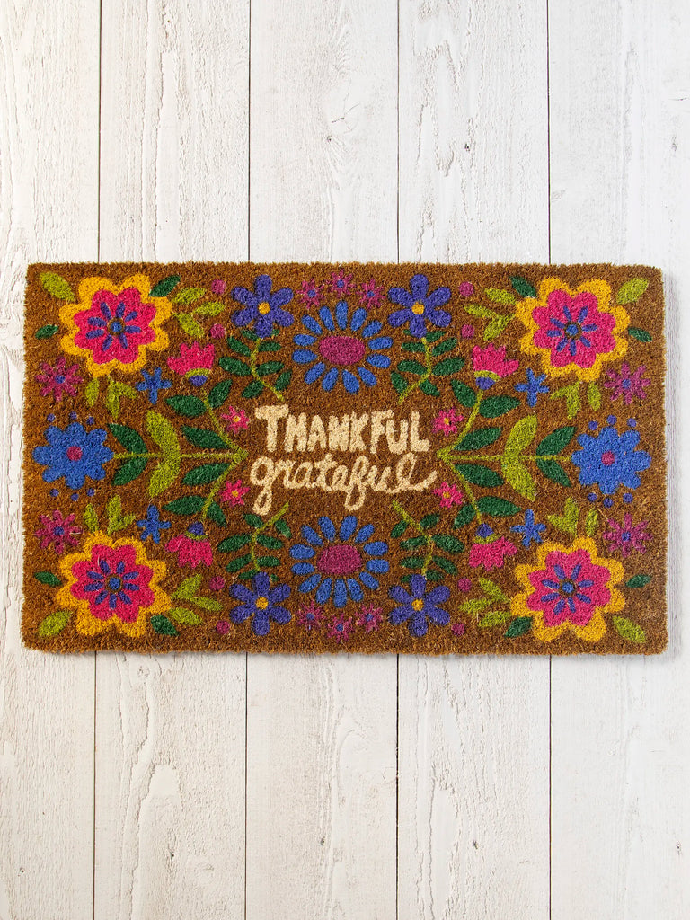 Bungalow Doormat - Thankful Grateful-view 1