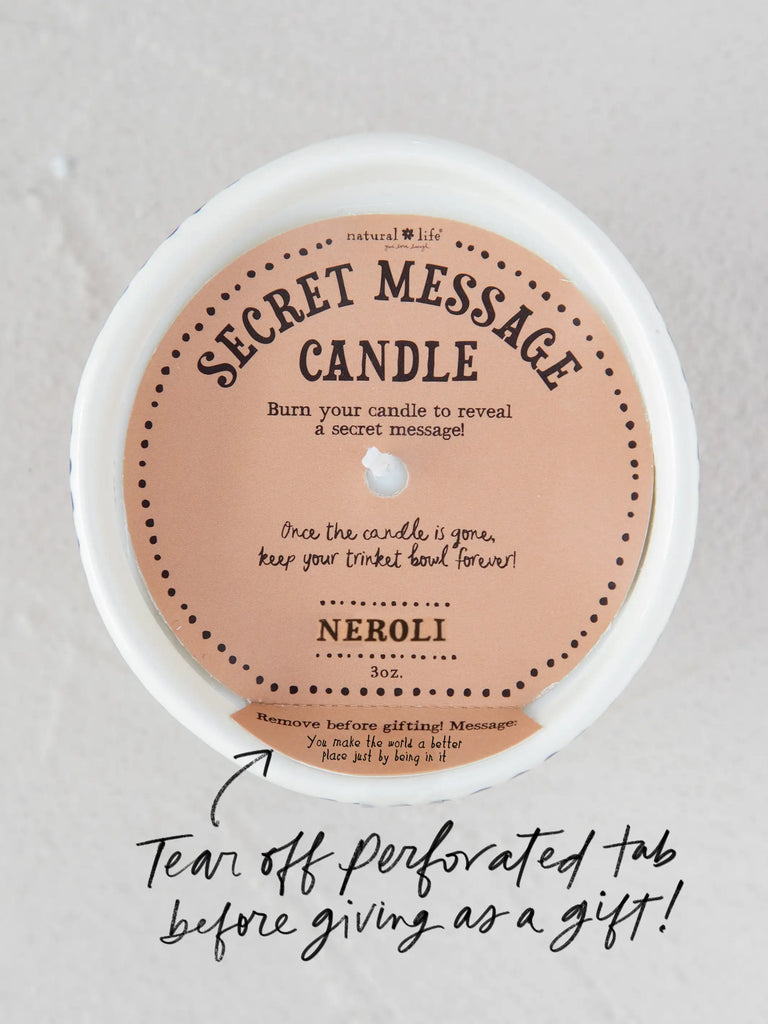 Secret Message Candle - World Better-view 3