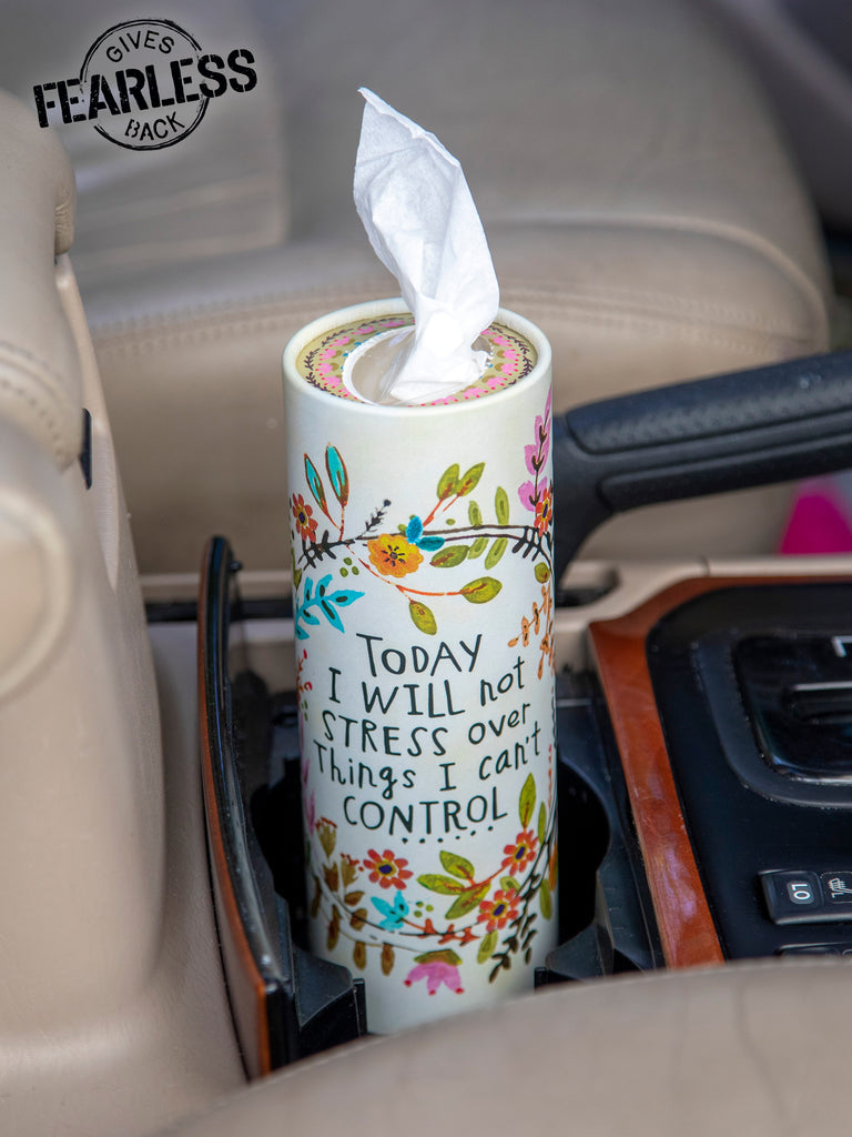 8 Pack Boho Round Tissues Box Tissue Holder for Car with Facial Tissues  Cylinder Tissue Holder for Car Round Container Tissues Box Tissues Cylinder