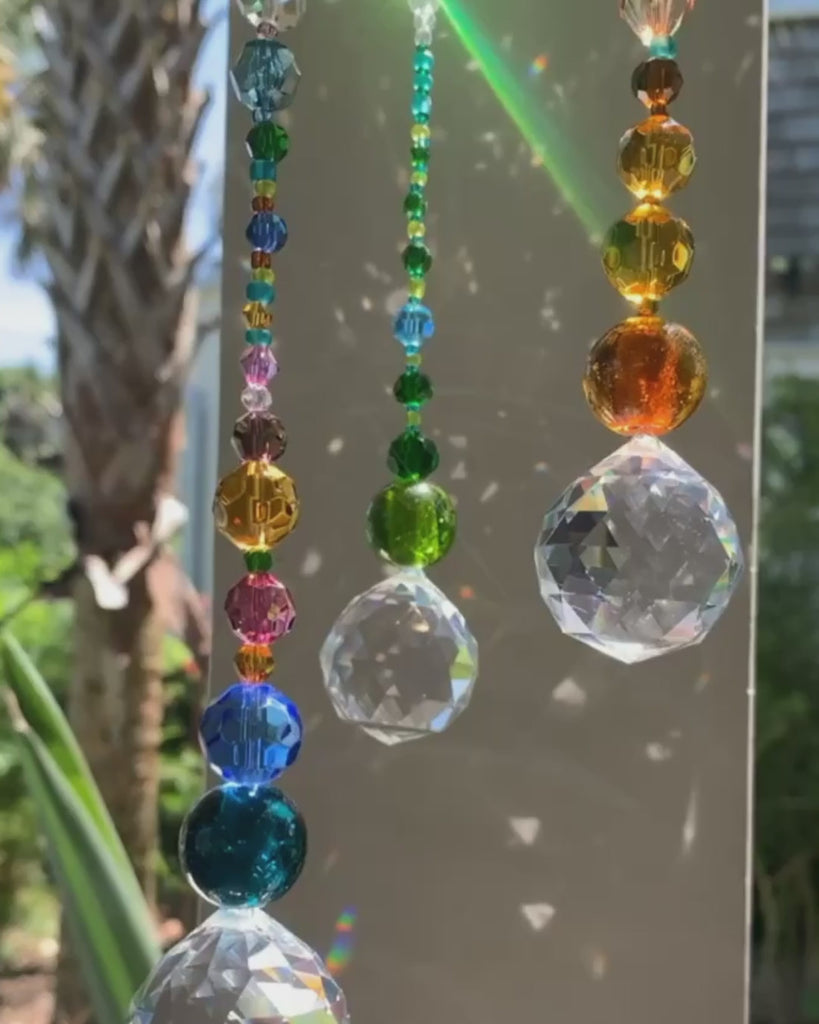 Crystal Sun Catcher - Multicolored-view 3